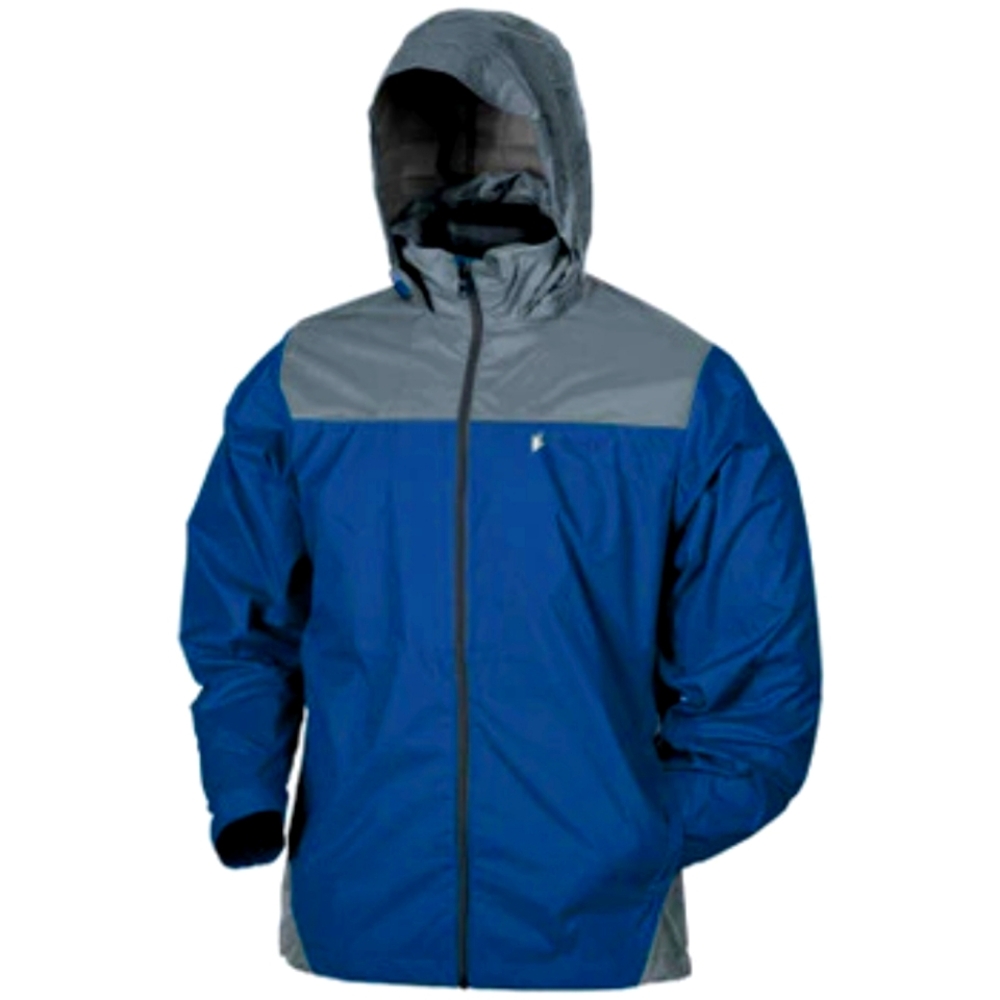 Frogg Toggs River Toadz Men's Blue Packable Raincoat Size XL/XXL
